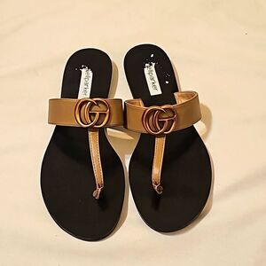 Kellparker Brielle Tan Sandals 6.5